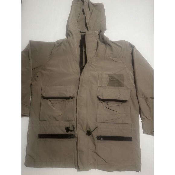 Trekka Other - Vintage Trekka Jacket, Warm, Pockets, Hooded, Grey, Men's XL